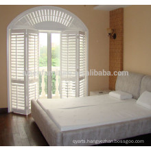 Wholesale quality white pvc plantation shutter from china